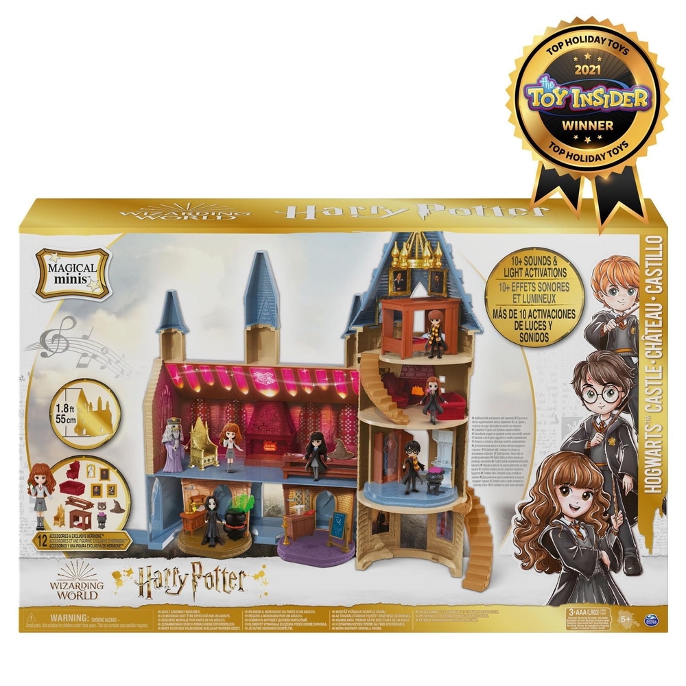 Wizarding World Harry Potter, Magical Minis Hogwarts Castle with 12 Accessories